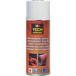 Rozsdagátló alapozó (szürke, vörös, fehér) Tech aerosols